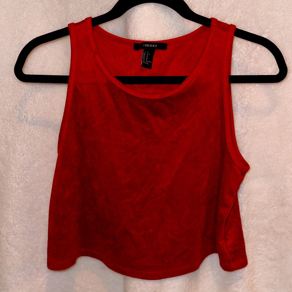 Soft crop top